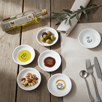 Cat Ceramic Mini Dish – Small Plate for Snacks